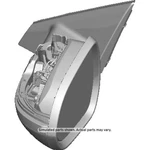 Genuine Gm Mirror Assembly 42888019. Fixed Price $118.01.