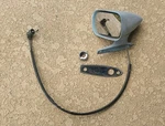 74 - 78 Mustang Ii Cobra Original Left / Drives Door Remote Sport Mirror. Fixed Price $119.95.