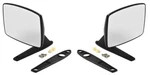 New! Outside Rear View Mirror 1968 1979 Bronco, F-150, F250, F350 Black Pair. Fixed Price $124.00.