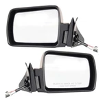 Set Of 2 Mirror Manual Remote For 1984-1996 Jeep Cherokee Left Right Paintable. Fixed Price $105.04.