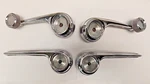 Used Oem Amc Four Piece Chrome Window Crank Handles 1964-1966 Rambler (800). Fixed Price $127.46.