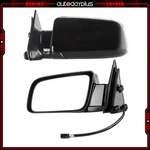 Left + Right For 92-98 Chevy Gmc Pickup Truck Power Side View Door Mirrors Black. Fixed Price $58.59.