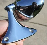 Amc American Motors Corp Drivers Left Hand Exterior Door Side View Chrome Mirror. Fixed Price $129.99.