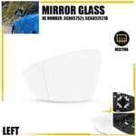Driver Side Lh Heated Mirror Glass With Backing Plate Fit For Volkswagen Eos Cc. Fixed Price $13.99.