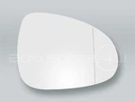 Heated Door Mirror Glass And Backing Plate Right Fits 2011-2018 Vw Touareg. Fixed Price $42.90.
