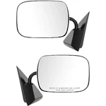 Mirror Set For 1988-1998 Chevrolet C1500 K1500 Manual Chrome Left And Right Side. Fixed Price $85.10.