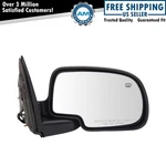 Side View Mirror Power Heated Black Textured Passenger Right For Chevy Gmc. Fixed Price $44.60.