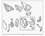 Genuine Honda Mirror Assembly 76208-T7W-A52. Fixed Price $497.65.