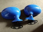 Door Wing Mirror Set Mazda MX5 MK1 Eunos L/h R/h Pair Mariner Blue Du New. Fixed Price $156.79.