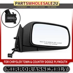 Right Power Mirror For Chrysler Town & Country Dodge Plymouth W/ Manual Folding. Fixed Price $53.99.