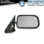 Black Manual Side View Mirror Passenger Right Rh For 94-97 Ram Pickup Truck. Fixed Price $28.76.