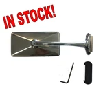 5" Chrome Rectangular Long Arm Exterior Peep Side Door Edge Mirror Car Truck. Fixed Price $34.95.