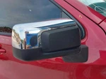 Passenger Side View Mirror Chrome Cover Fits 19-21 Silverado 1500 Pickup 2978888. Fixed Price $254.99.