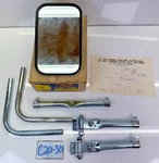 Nos Vintage Rare Painted 6X9 Yankee Truck Mirror Model 286 Mint Box C20-30. Fixed Price $86.21.