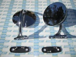 1948-1954 Chevrolet Outside Rear View Mirrors. Show Quality. Pair. Fixed Price $129.99.