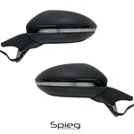 Pair Side Mirror For 2015-2021 Volkswagen Golf Gti Power Heated Signal Black. Fixed Price $167.90.