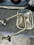 Vtg Ford Script Bronco Pickup Truck West Coast Door Mounted Tow Mirror Left Side. Fixed Price $70.00.