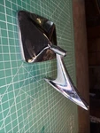 1973-1977 Gm Cars Side Mirror Left Right Hand 9614194 With Mount. Fixed Price $39.60.