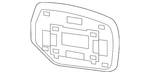 Genuine Subaru Mirror Glass 91039AL13A. Fixed Price $92.17.