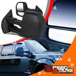 2PCS Manual Side Rear View Towing Mirror Assembly 15-18 Ford F150 Truck. Fixed Price $173.99.