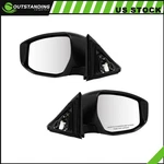 For Nissan Altima 13-18 Sedan 2PCS Driver&passenger Mirrors Set W/cover Ptm. Fixed Price $65.22.