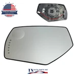 For 2014-18 Silverado Sierra Driver Side Mirror Glass Turn Signal Heated Spotter. Fixed Price $57.13.