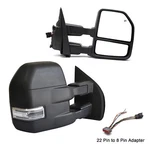 Pair Towing Mirrors 2015-2020 Ford F-150 Pickup Power Heated Signal Sensor. Fixed Price $185.69.