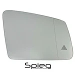 Passenger Side Mirror Glass For Mercedes Benz W204/W212/W221 With Bsm Heated. Fixed Price $55.54.