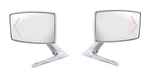 New 1967-1968 Ford Mustang Outside Mirrors Chrome With Led Turn Signal Arrow Set. Fixed Price $109.95.