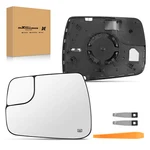 Heat Exterior Mirror Glass Left Side For Dodge Ram 1500 2019-2022 68402037AA. Fixed Price $29.99.
