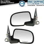 Power Side View Mirrors Left & Right Pair Set For 99-02 Silverado Sierra Truck. Fixed Price $80.24.