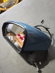 2022-2025 Volkswagen Taos Left Exterior Rear View Mirror Cornflower Blue Oem. Fixed Price $225.00.