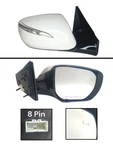 For 13-2018 Hyundai Santa Fe Sport 8PIN Passenger Side Mirror Heated Blind Spot. Fixed Price $39.95.