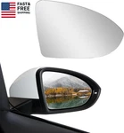 Passenger Right Side Heated Mirror Glass Compatible With Volkswagen Vw Golf MK7. Fixed Price $31.32.