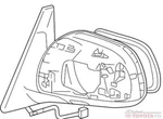 Oem Toyota Scion Xa Outer Rear View Mirror Assembly Driver Side Fits 2006. Fixed Price $234.99.
