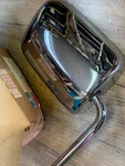 1984-1987 Dodge Ram Van Nos Mopar Bright 6X9 Low Mount Side Mirror Head 4354327. Fixed Price $135.00.