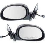 Manual Remote Mirror Set Of For 1992-1995 Honda Civic Folding Paintable. Fixed Price $154.27.