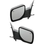 Mirror Power Pair For 2005-2015 Nissan Armada Heated Textured Black. Fixed Price $115.92.