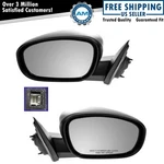 Trq Mirrors Black Textured Power Lh Left Rh Right Pair Set For 300 Magnum. Fixed Price $67.50.