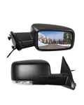 Cciyu Black Power Left And Right Side View Mirror Manual Folding Heated Turn .... Fixed Price $277.22.