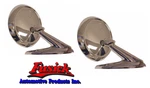 1963-1967 Buick Riviera Chrome Outside Mirror Set. Fixed Price $185.00.