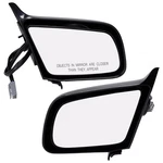 Pair Set Of 2 Mirrors Driver & Passenger Side Left Right Ford Mustang 87-93. Fixed Price $188.36.
