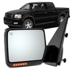 Power Mirror 2004-2006 Ford F-150 Driver Side Textured Black Manual Folding. Fixed Price $61.36.