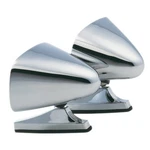 Fit System Universal Car Mirror Lh And Rh Dual Sport Chrome 5 7/8" X 3 1600. Fixed Price $39.95.