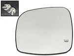 For 2008-16 Town & Country 2008-20 Grand Caravan Mirror Glass Heated Driver Side. Fixed Price $18.42.