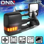 For 2003-2007 Silverado Sierra GMT800 Pair Manual+led Turn Signal Towing Mirror. Fixed Price $100.29.