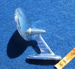 Fender Door Chrome Round Rear View Mirror Aftermarket Universal Joma JF100 Style. Fixed Price $35.00.