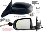 Bsd Heated Side Mirror For Jeep Compass 2017-2025 Driver Left 68365139AA. Fixed Price $99.80.