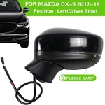 Left Driver Side View Mirror For Mazda CX-5 2017-2022 Power Turn Lamp Bsm. Fixed Price $75.99.