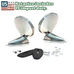 Porsche 356A 356B 356C Pair Chrome Door Mirrors New Set ( 2 Pieces ). Fixed Price $126.49.